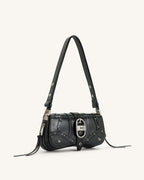 JWPE - Joy Crushed Shoulder Bag - Black
