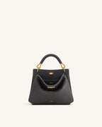 JWPE - Lucia Elephant-Effect Top Handle Bag - Slate Gray