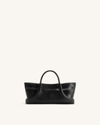 JWPE - Maeve Dachshund Metal Charm Tote Bag - Black