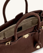 JWPE - Miley Belt Embellished Tote Bag - Brown