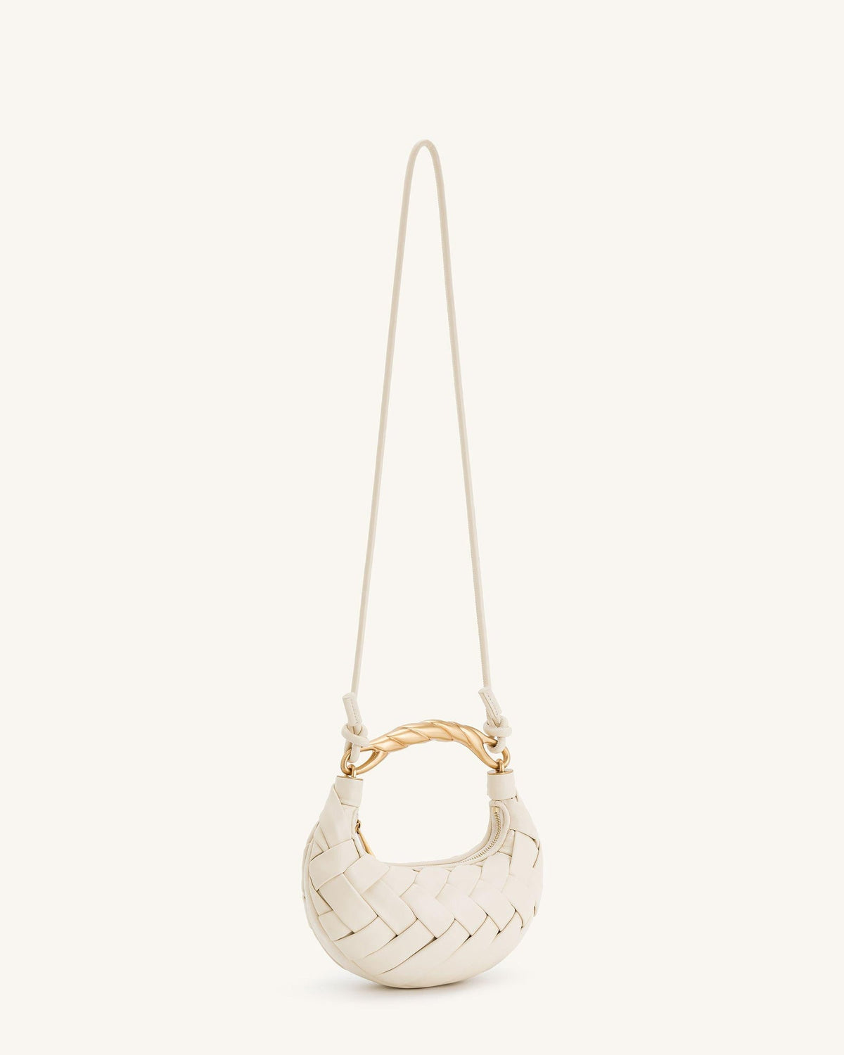 JWPE - Orla Weave Handbag - White