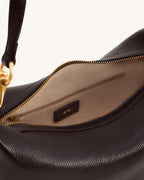 JWPE - Selia Soft-Grain Crossbody Bag - Dark Brown