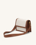JWPE - Mini Flap Bag - Beige Canvas