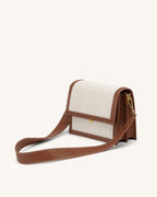 JWPE - Mini Flap Bag - Beige Canvas