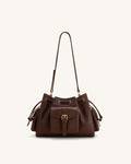 JWPE - Harper Drawstring Shoulder Bag - Brown