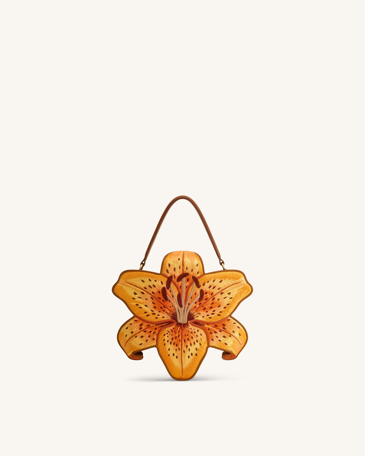 JWPE - Lily Blossom Top Handle Bag - Orange