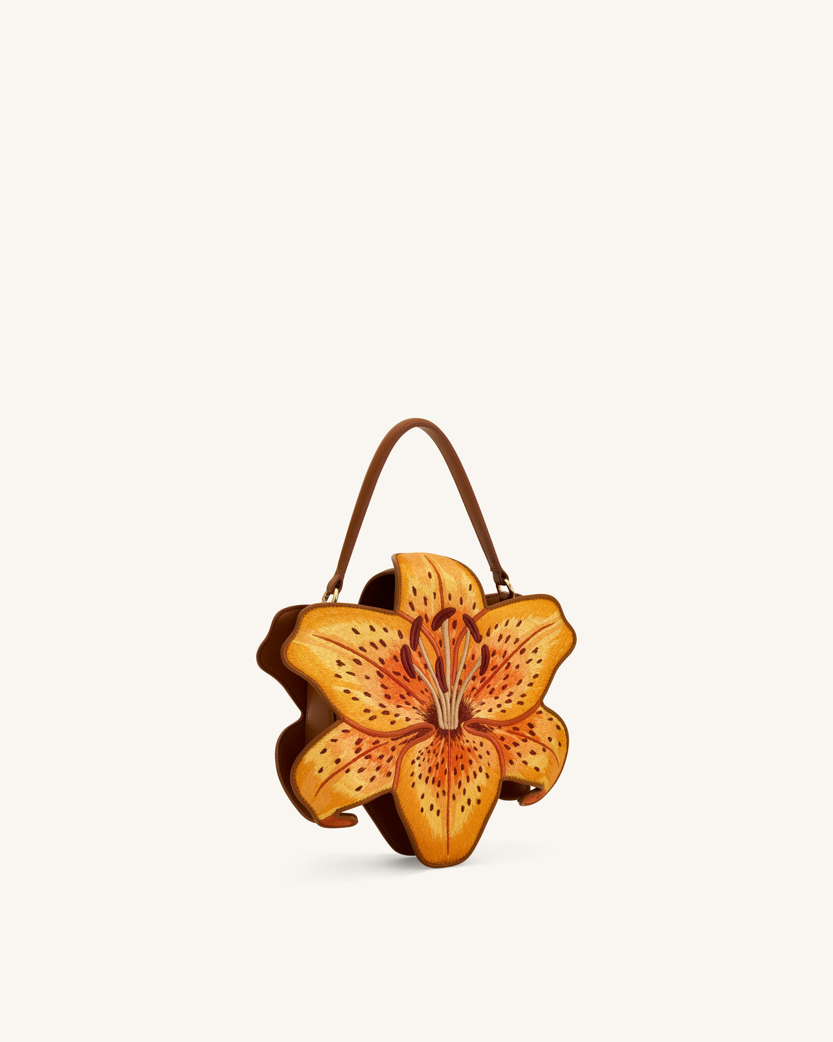 JWPE - Lily Blossom Top Handle Bag - Orange