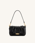 JWPE - Sofia Ruched Shoulder Bag - Black
